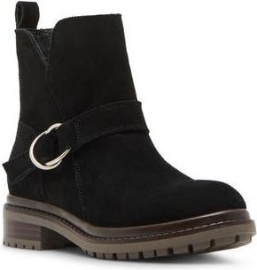 Blondo Renae Waterproof Bootie in Black Sued at Nordstrom Rack, Size 6.5