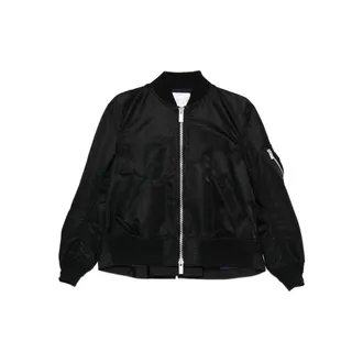 sacai Pleat-detail Bomber Jacket