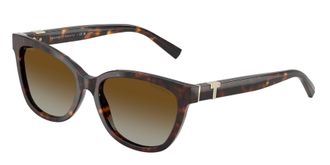 Tiffany & Co. TF4237B Polarized 8015T5 Womens Sunglasses Tortoiseshell Size 55