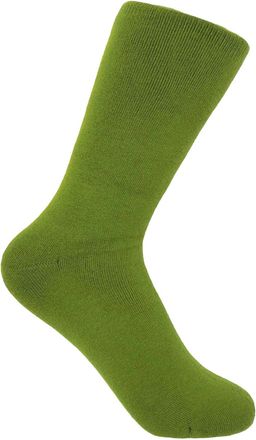 Peper Harow Plain Womens Bed Socks - Green