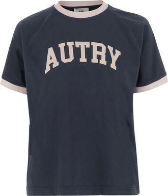 Autry Mujer, Camisetas, Azul, Talla: M