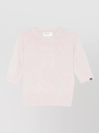 Extreme Cashmere cashmere crewneck sweater three quarter sleeves