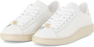 Valentino Schoenen, Dames, Wit, 38 1/2 EU, Leer, Sneakers