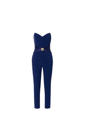 オールインワン・サロペット ELISABETTA FRANCHI Woman Jumpsuits Burgundy TU021 CG3 Elisabetta Franchi Outlet: crêpe jumpsuit - Burgundy