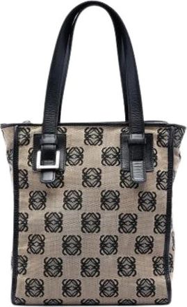 Loewe Pre-owned Tote Bag - Dames - Vintage Handtas - Beige - ONE Size - Vintage