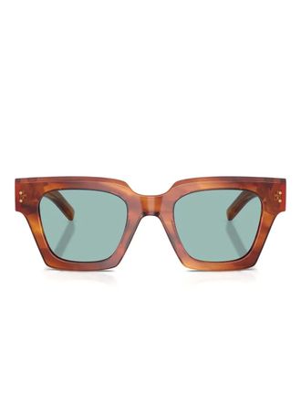 Dolce & Gabbana Eyewear square-frame sunglasses - Brown