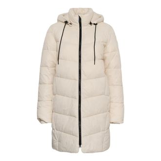 Kaffe KAsusanne Coat - Coats - Mujer - Blanco - 3XL