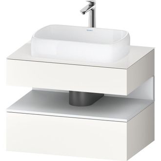 Duravit Duravit Qatego Consola Mueble Bajo Lavabo, 1 Extra&iacute;ble, 1 Caj&oacute;n