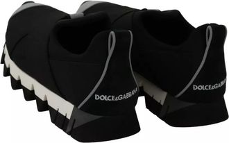 Dolce & Gabbana Black Shark Neoprene Stretch Sneakers Womens Shoes (Pre-Owned)