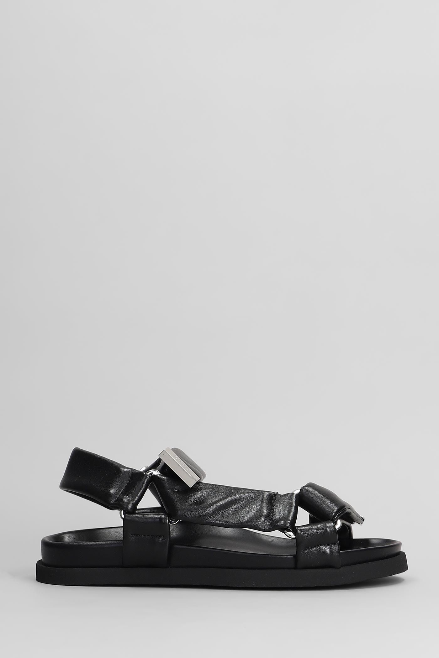 サンダル・ミュール THE ATTICO Women Sandals 248WS838 V015100 Black Bes' sandal 65mm for Women | THE ATTICO®