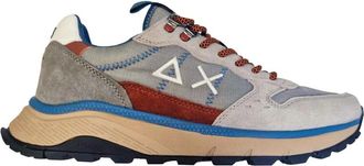 Sun 68 Sneaker Fire & Camping - Heren - Sneakers - Veelkleurig - 42 EU - Katoen - Schoenen