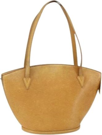 Louis Vuitton Pre-owned Shoulder Bags, female, Yellow, Size: ONE SIZE Pre-owned Vintage Shoulder Bag