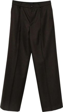 Dries Van Noten Wijde broek - Heren - Wijde Broeken - Bruin - S - Broeken