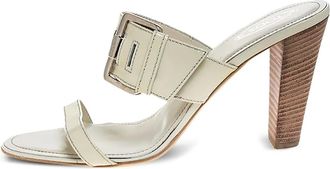 Tod's Lakleren sandalen met gesp - Wit