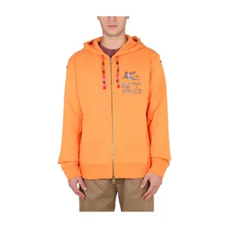 Etro Hombre, Sudaderas, Naranja, Talla: M