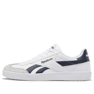 Reebok Vector Smash Cozy Wear-resistant Skateboarding Shoes Unisex White Blue GZ6127