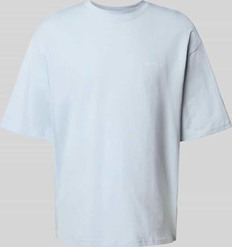 Review Oversized T-Shirt mit Bio-Baumwoll-Anteil in Eisblau, Gr&ouml;&szlig;e XL
