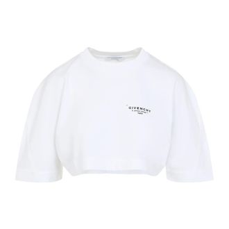 Givenchy Dames, Tops, Wit, Maat: XS Katoen