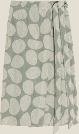 OAS Womens Terry Skirt In Pebble Bay