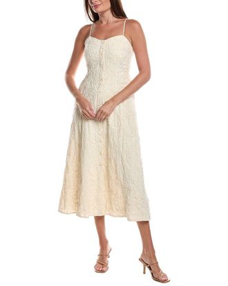 Z Supply Z Supply Angel Eyes Textured Midi Dress