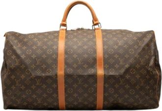 Louis Vuitton Pre-owned Weekend Bags, female, Brown, Size: ONE SIZE Pre-owned Weekend Bag