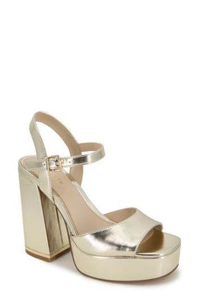 Kenneth Cole Dolly Platform Sandal in Light Gold at Nordstrom Rack, Size 9.5