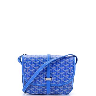 Goyard Belvedere III Messenger Bag Coated Canvas with Leather PM