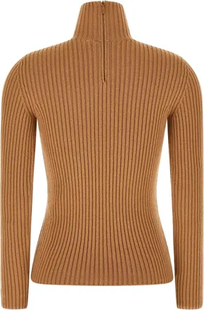 Max Mara Womens Beige Wool Cardigan Clothing