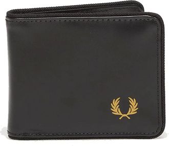 Fred Perry Wallets & Cardholders, unisex, Black, Size: ONE SIZE Polyester Wallet
