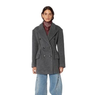 BERENICE Jassen, Dames, Grijs, S, Wol, Misty Blazer