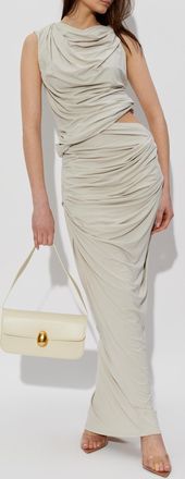 Entire studios Draped Top, Womens, Grey