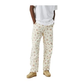 HUF Utility Floral Cargo Pant - Heren - Straight fit broeken - Veelkleurig - M - Katoen - Broeken