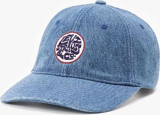 Levi's Mens Essential Text Graphic Logo Dad Cap - Blue - Size: ONE size