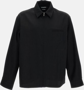 Jacquemus La Chemise Mecano Camicia Con Zip