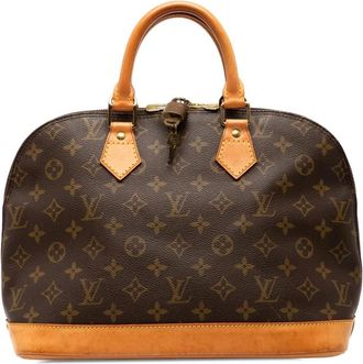 Louis Vuitton Pre-owned Handbags, female, Brown, Size: ONE SIZE Pre-owned Dome Handbag