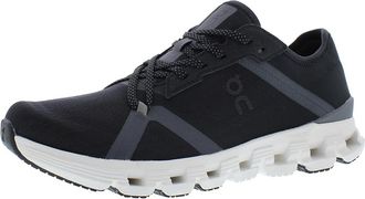 On Womens Cloud X 4 Ad Sneaker, Black/Asphalt-black, 6 UK
