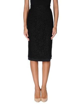 Dolce & Gabbana BOTTOMWEAR - Midi skirts on YOOX.COM