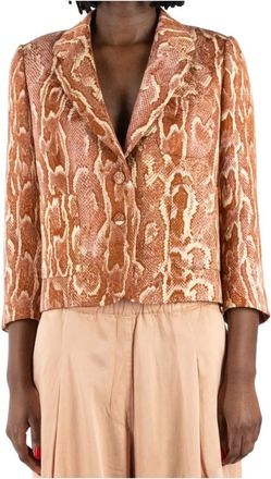 Dries Van Noten Mujer, Chaquetas, Rojo, Talla: S