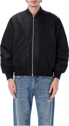 Diesel Oval D Bomber - Heren - Bomber jackets - Zwart - M - Jassen
