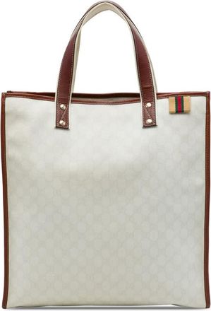 Gucci Pre-owned Gucci GG Supreme Web Tote Ladies DBL633CYW7U0PJQQ