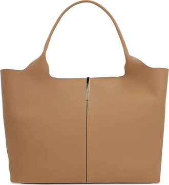 Tod's Borsa tote in pelle - Marrone