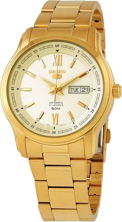 Seiko 5 Automatic Champagne Dial Mens Watch SNKP20K1S