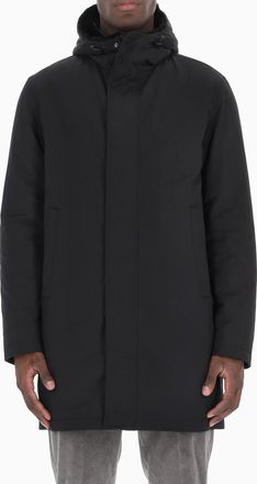 Herno Nylon Parka with Sherpa Lining