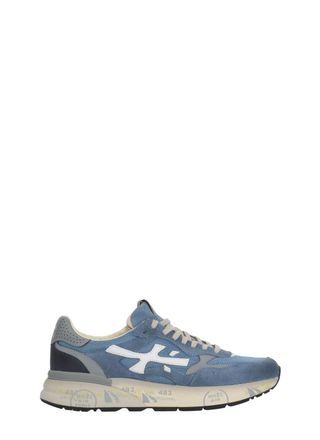 Premiata Blue Mick 0.1 Suede Sneakers