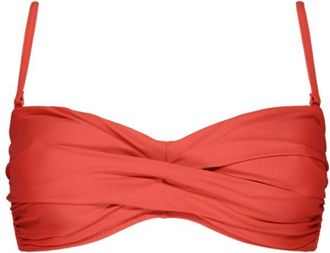 Barts Kelli Twisted Bandeau Bikini-Top f&uuml;r Damen | rot