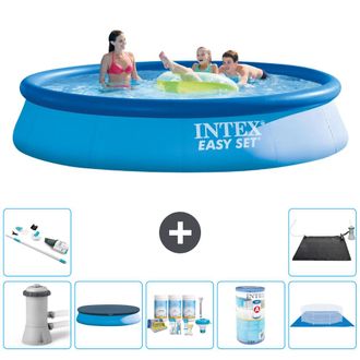 Intex Piscina Easy Set Redonda - 396x84 Cm - 8-piezas S31129