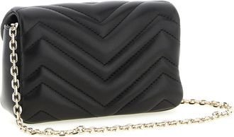 Gucci Womens Black Lamb Leather Shoulder Bag