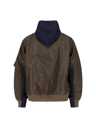 sacai Mens Jackets Multicolour Cotton
