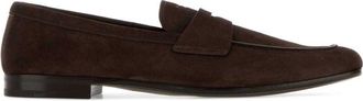 Tom Ford Dark Brown Suede Loafers