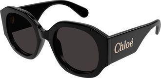 Chloé CH0234S 001 Womens Sunglasses Black Size 53